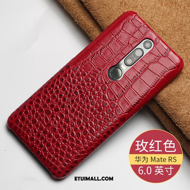 Etui Huawei Mate Rs Biznes Telefon Komórkowy Tylna Pokrywa Skórzany Futerał Prawdziwa Skóra Futerał Sprzedam
