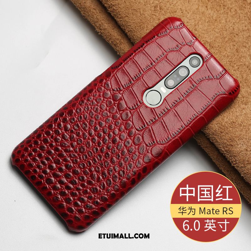Etui Huawei Mate Rs Biznes Telefon Komórkowy Tylna Pokrywa Skórzany Futerał Prawdziwa Skóra Futerał Sprzedam