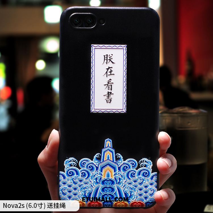 Etui Huawei Nova 2s Silikonowe Cienkie Modna Marka Anti-fall Kreatywne Futerał Sklep