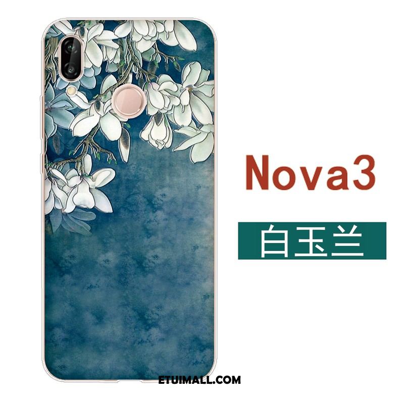Etui Huawei Nova 3 All Inclusive Chiński Styl Wiatr Mały Kwiaty Futerał Sklep