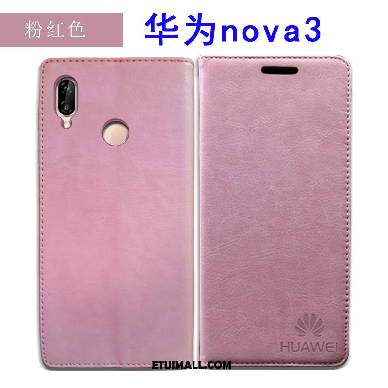 Etui Huawei Nova 3 Prawdziwa Skóra All Inclusive Ochraniacz Telefon Komórkowy Anti-fall Futerał Kup