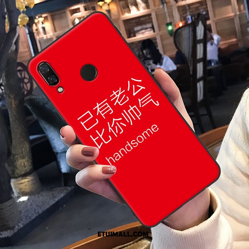 Etui Huawei Nova 3e Zakochani Czerwony Netto Osobowość Ochraniacz Anti-fall Obudowa Sklep