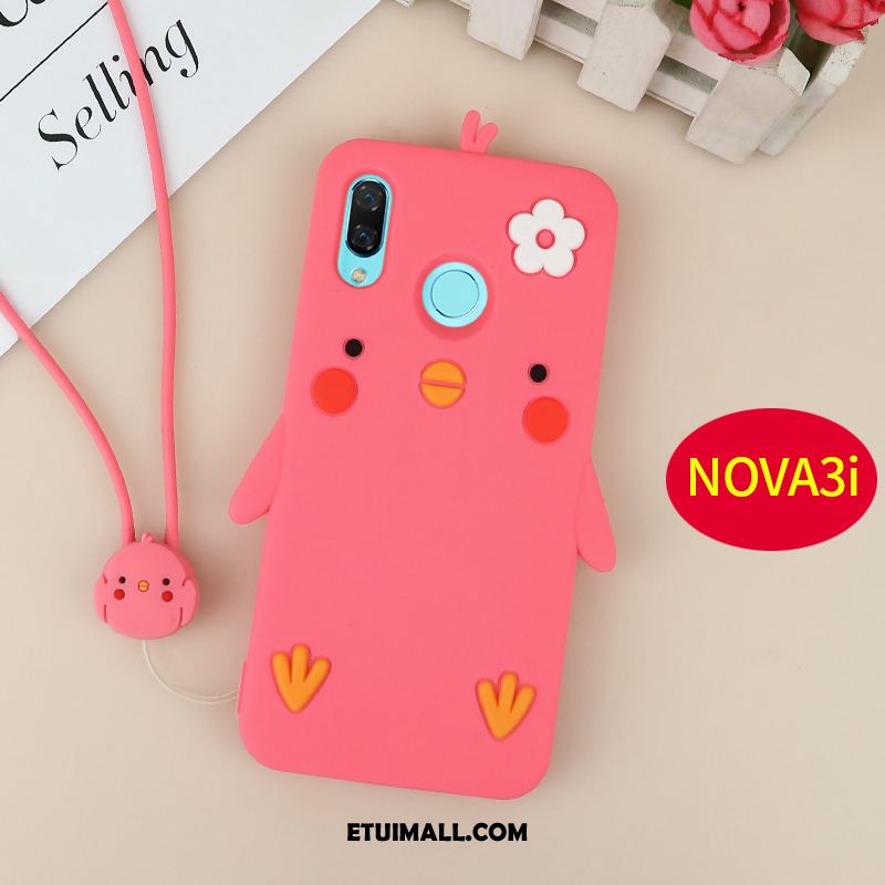 Etui Huawei Nova 3i All Inclusive Wiszące Ozdoby Miękki Różowe Modna Marka Futerał Sklep