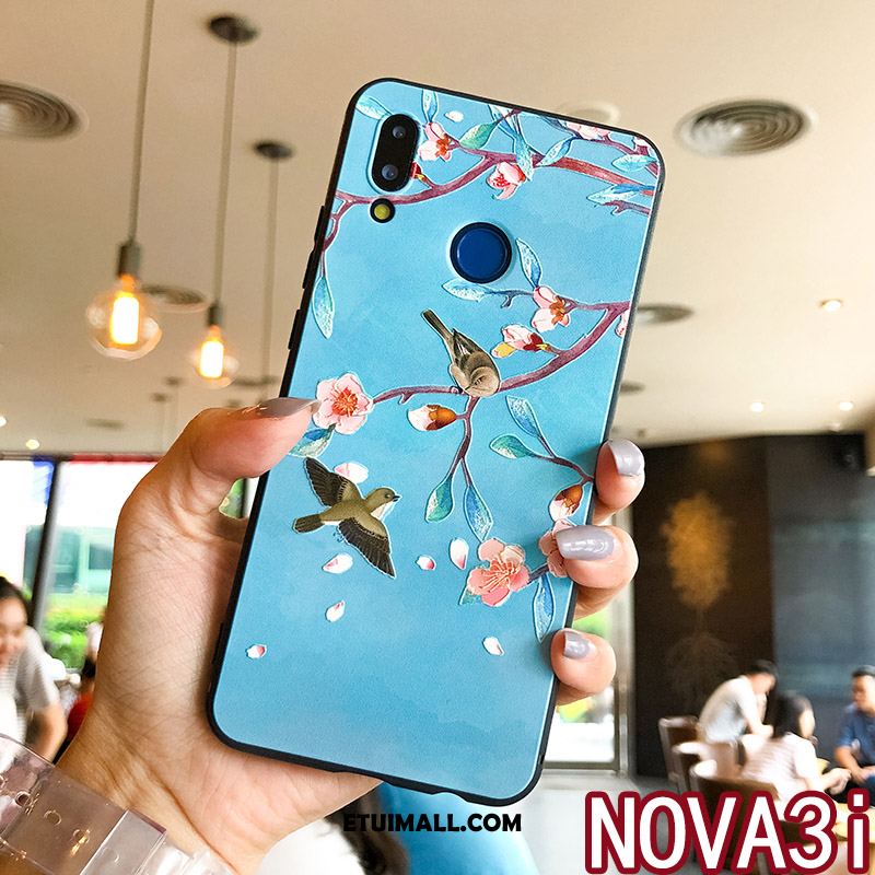 Etui Huawei Nova 3i Miękki Kwiatowa Kreatywne All Inclusive Telefon Komórkowy Futerał Na Sprzedaż