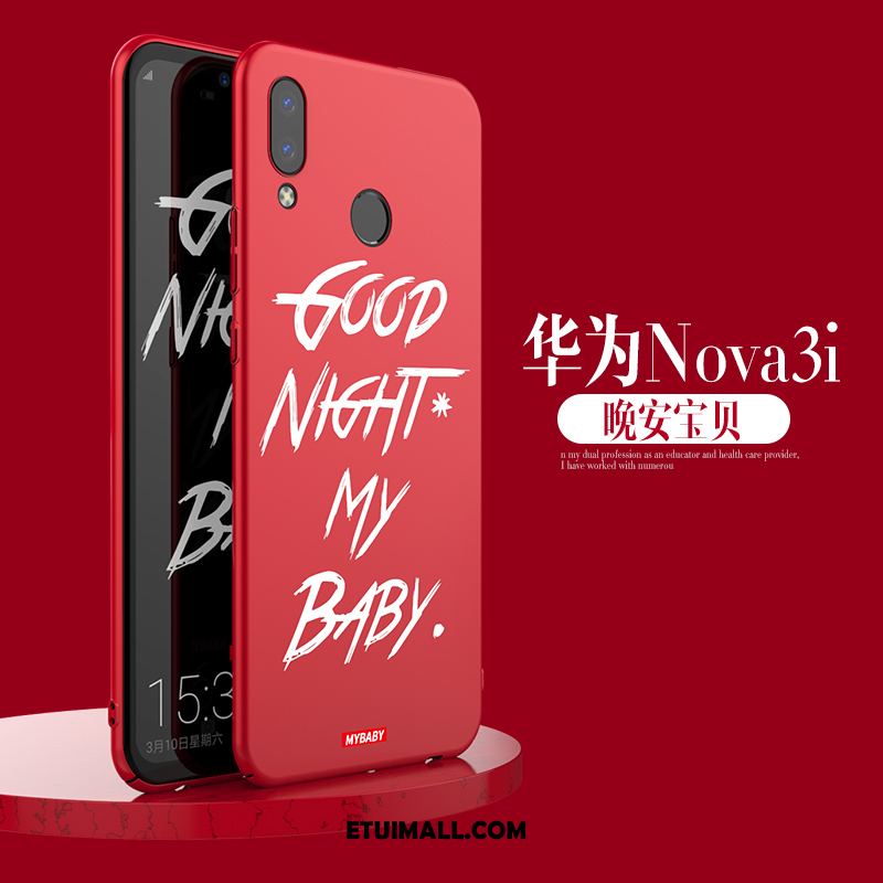 Etui Huawei Nova 3i Telefon Komórkowy Osobowość Alfabet Anti-fall Proste Pokrowce Dyskont