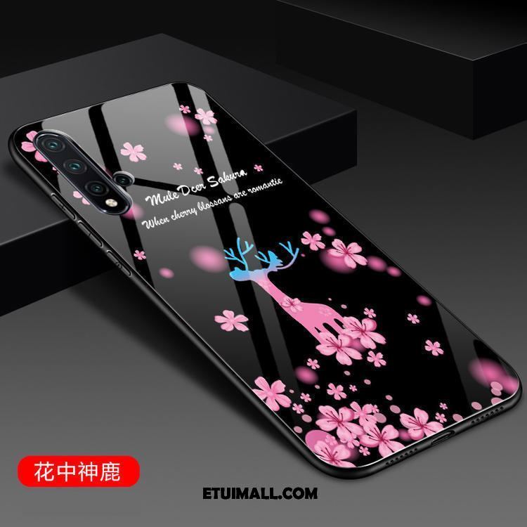 Etui Huawei Nova 5t Anti-fall Czarny Telefon Komórkowy Silikonowe Szkło Futerał Kup
