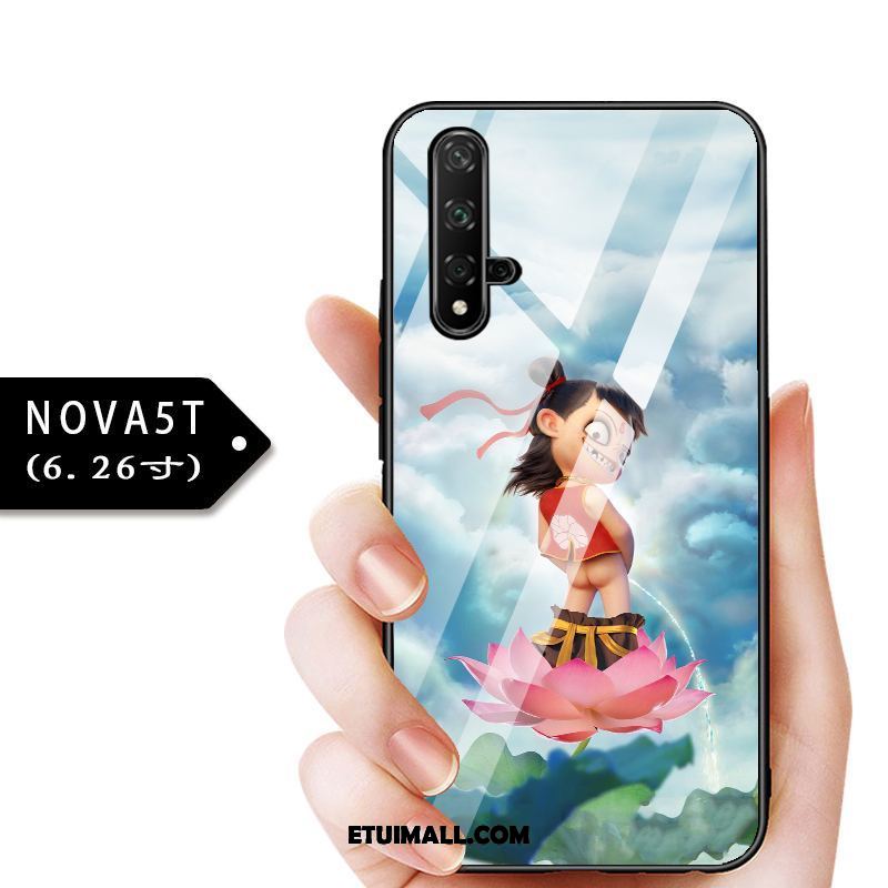 Etui Huawei Nova 5t Anti-fall Szkło Cienka Niebieski All Inclusive Obudowa Na Sprzedaż
