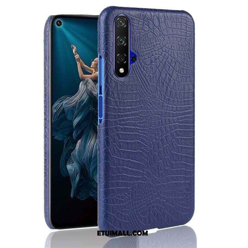 Etui Huawei Nova 5t Telefon Komórkowy Nubuku Tendencja Niebieski Trudno Obudowa Oferta