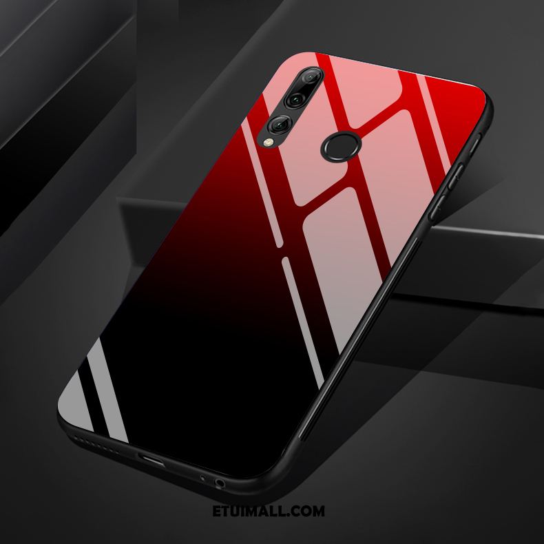 Etui Huawei P Smart+ 2019 Czerwony Telefon Komórkowy Kolor Szkło Jasny Futerał Tanie