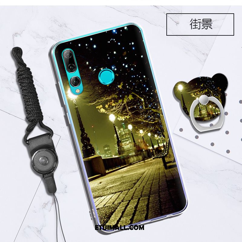 Etui Huawei P Smart+ 2019 Miękki Telefon Komórkowy Wspornik Biały Tendencja Obudowa Dyskont