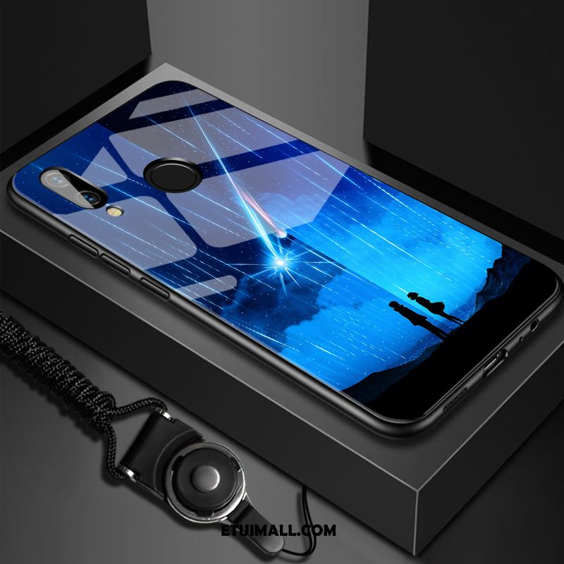 Etui Huawei P Smart 2019 Młodzież Ochraniacz Niebieski Szkło Telefon Komórkowy Pokrowce Sklep