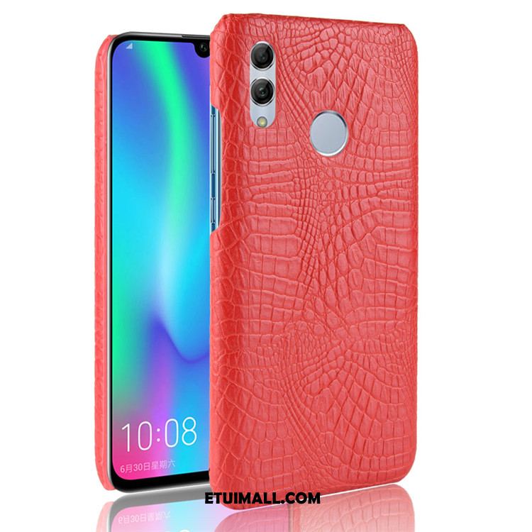 Etui Huawei P Smart 2019 Wzór Telefon Komórkowy Krokodyl Trudno Czarny Futerał Tanie