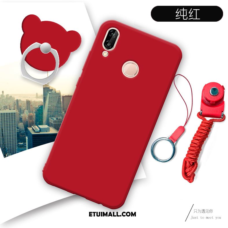 Etui Huawei P Smart+ Kreatywne Telefon Komórkowy Miękki Wiszące Ozdoby Zielony Obudowa Oferta