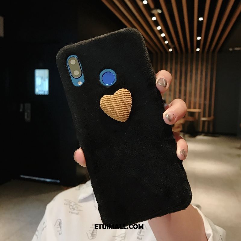 Etui Huawei P Smart+ Miłość Osobowość Pluszowa Proste Jednolity Kolor Pokrowce Online