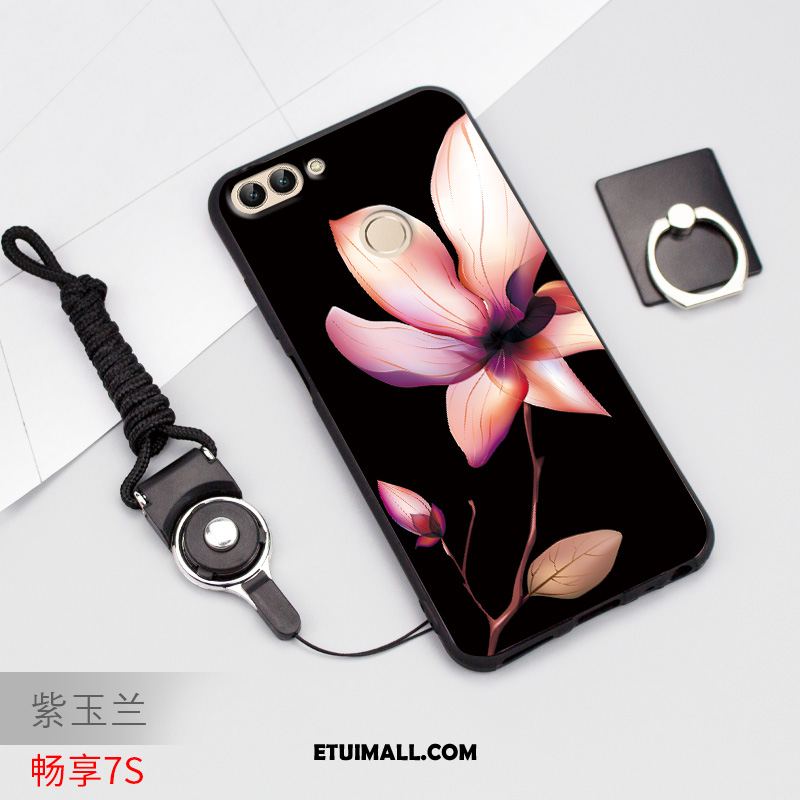 Etui Huawei P Smart Silikonowe Miękki Czarny Jasny Telefon Komórkowy Pokrowce Tanie