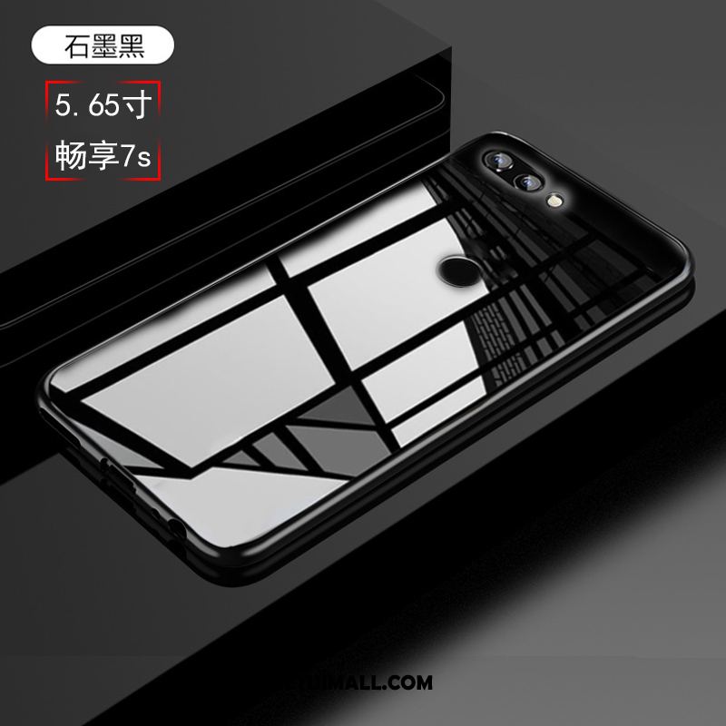 Etui Huawei P Smart Szkło Hartowane Klejnoty Ochraniacz Czerwony Silikonowe Obudowa Tanie