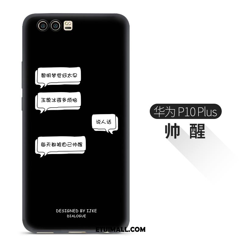 Etui Huawei P10 Plus Czarny Telefon Komórkowy Osobowość Anti-fall Miękki Futerał Na Sprzedaż