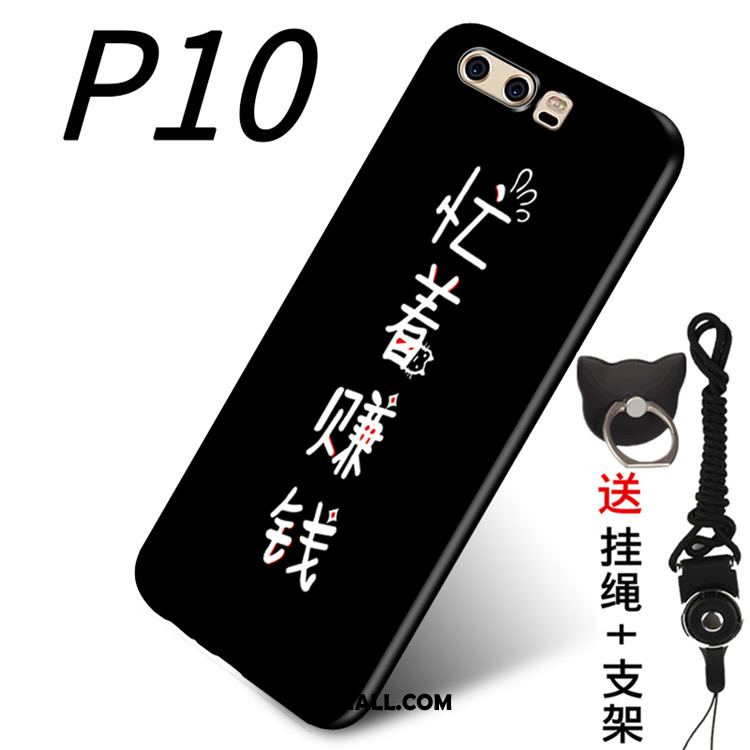 Etui Huawei P10 Telefon Komórkowy Anti-fall Czarny Ring Futerał Dyskont