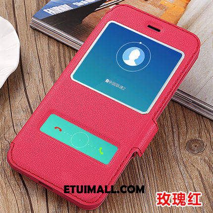 Etui Huawei P10 Zielony Różowy Telefon Komórkowy Otwórz Okno Cienka Obudowa Sklep