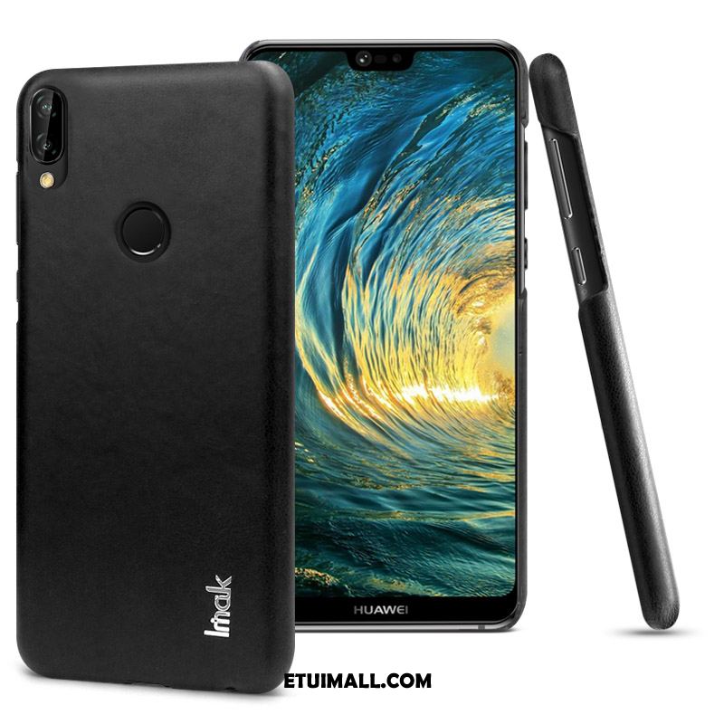 Etui Huawei P20 Lite Kolor Czarny Ciemno Biznes Telefon Komórkowy Futerał Kupię