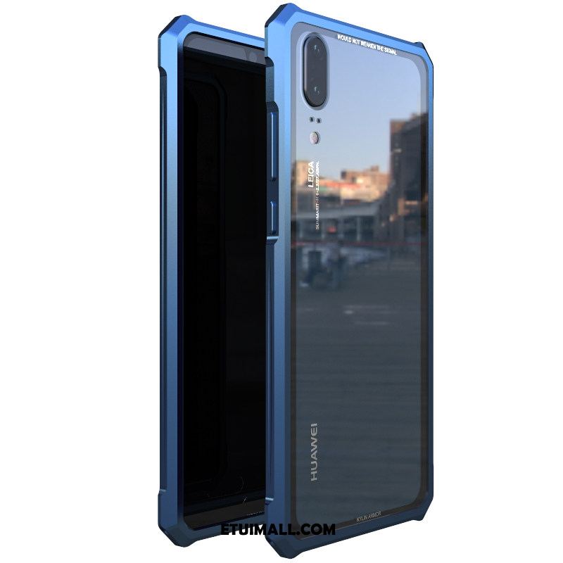 Etui Huawei P20 Metal Modna Marka Telefon Komórkowy Ochraniacz Osobowość Pokrowce Sprzedam
