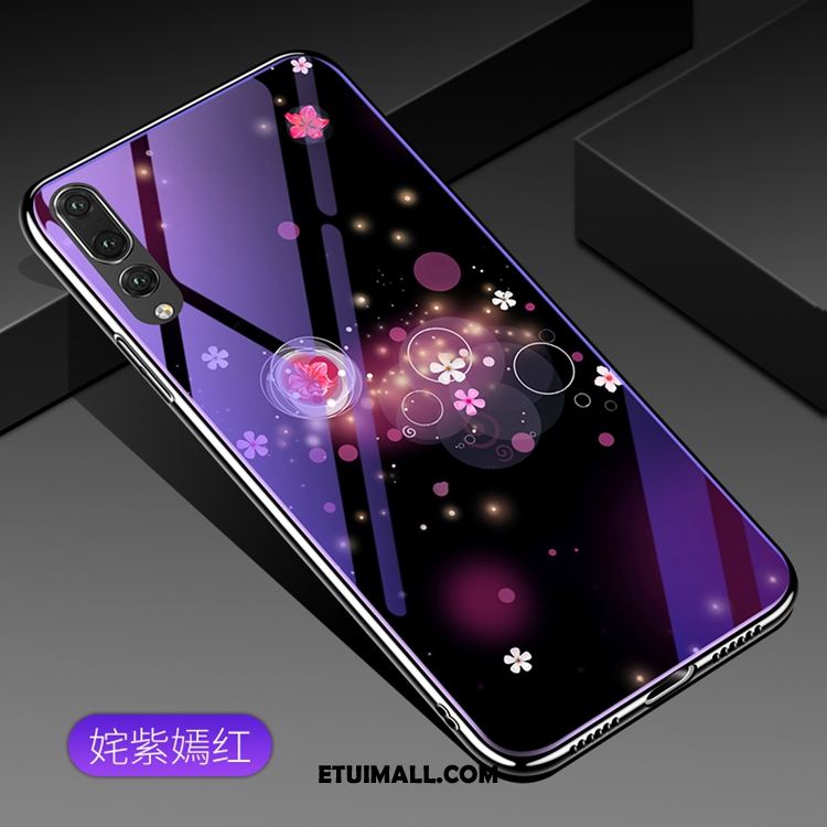Etui Huawei P20 Pro All Inclusive Purpurowy Anti-fall Telefon Komórkowy Szkło Pokrowce Tanie