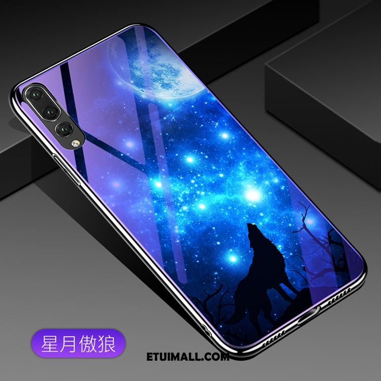 Etui Huawei P20 Pro All Inclusive Purpurowy Anti-fall Telefon Komórkowy Szkło Pokrowce Tanie