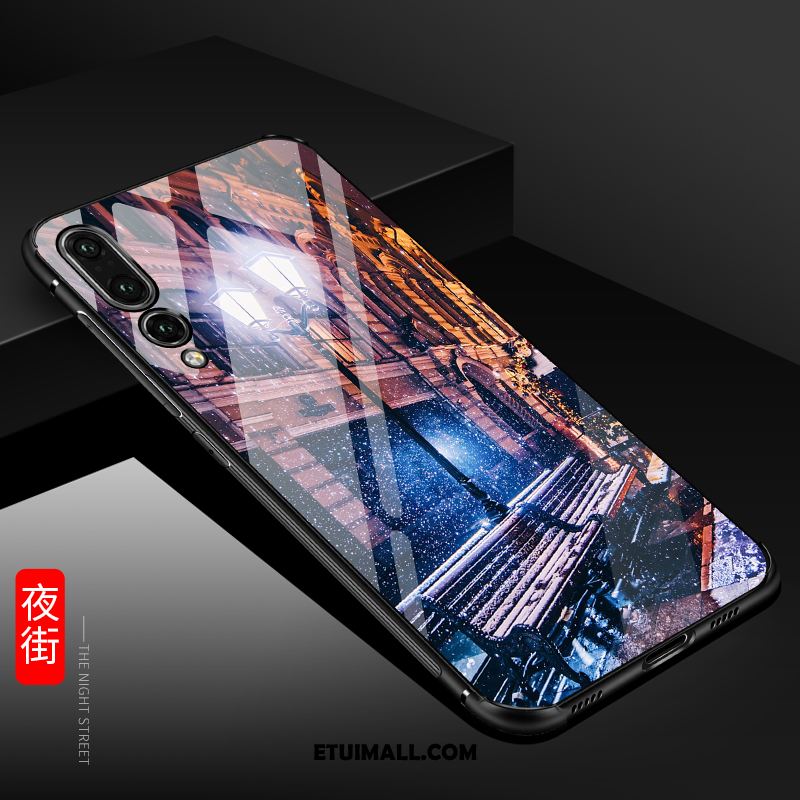 Etui Huawei P20 Pro Kreatywne Szkło Silikonowe Anti-fall Osobowość Obudowa Tanie
