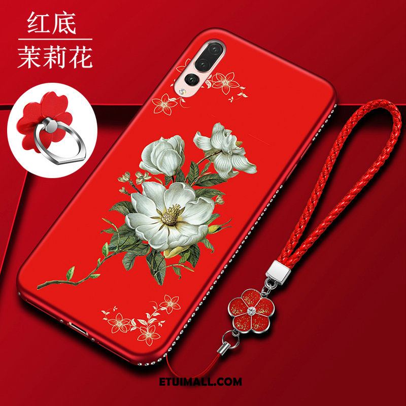 Etui Huawei P20 Pro Miękki Czerwony Anti-fall Telefon Komórkowy Ochraniacz Futerał Tanie