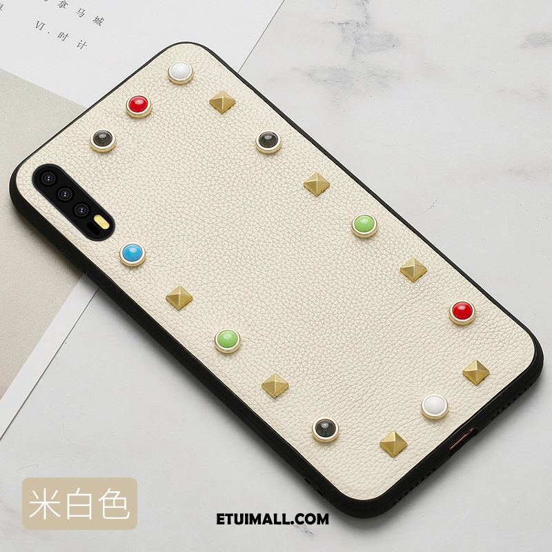 Etui Huawei P20 Pro Telefon Komórkowy Modna Marka Z Kryształkami Kreatywne Prawdziwa Skóra Obudowa Na Sprzedaż