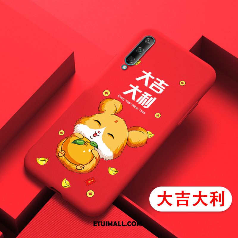 Etui Huawei P40 Lite E Czerwony Netto Moda Ochraniacz Anti-fall Kreatywne Obudowa Tanie