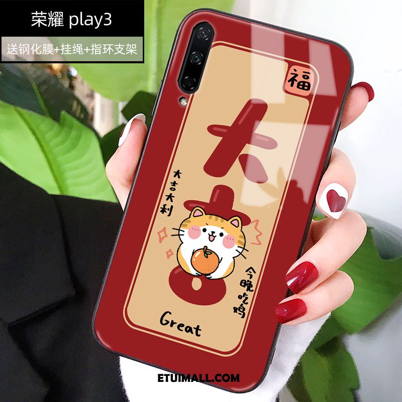 Etui Huawei P40 Lite E Osobowość Czerwony Kreskówka Ochraniacz Silikonowe Futerał Sprzedam