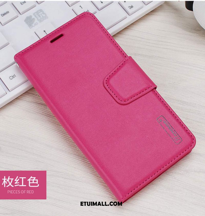 Etui Huawei P40 Lite Różowe Telefon Komórkowy Anti-fall Skórzany Futerał Portfel Futerał Kup