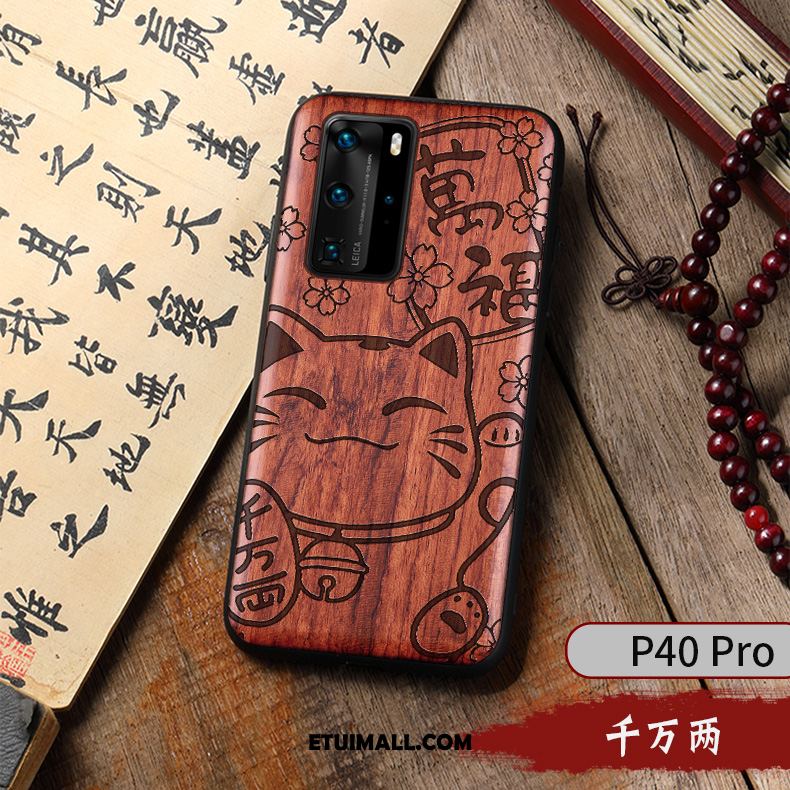 Etui Huawei P40 Pro Chiński Styl All Inclusive Vintage Ochraniacz Wzór Obudowa Tanie