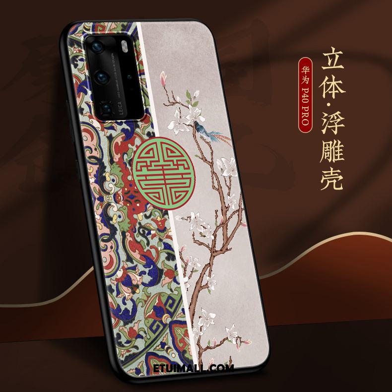 Etui Huawei P40 Pro Osobowość Jasny Telefon Komórkowy Silikonowe Cienkie Futerał Tanie