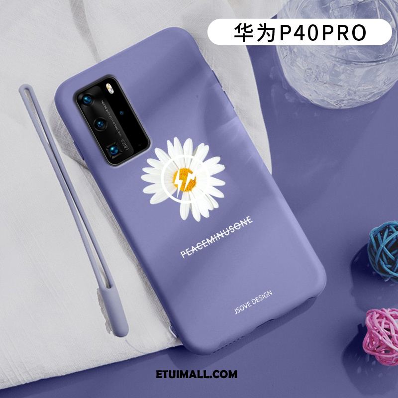 Etui Huawei P40 Pro Silikonowe All Inclusive Anti-fall Wiatr Telefon Komórkowy Obudowa Tanie