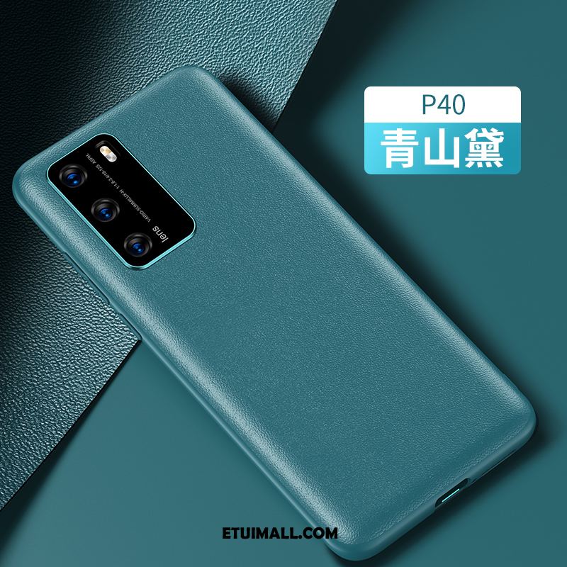 Etui Huawei P40 Skóra Kreatywne Anti-fall Telefon Komórkowy Silikonowe Pokrowce Tanie