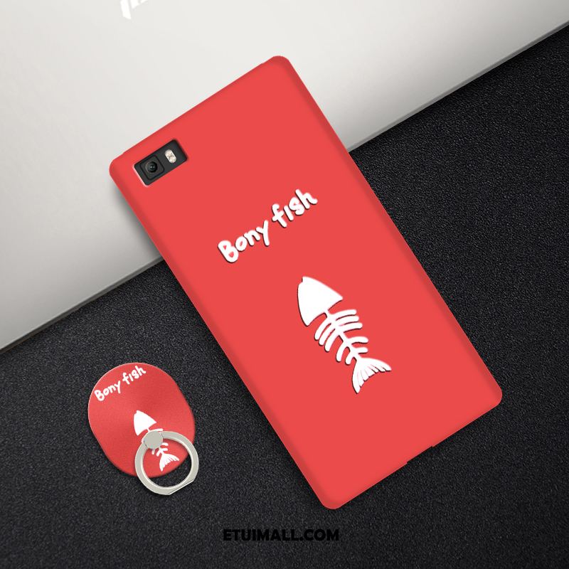 Etui Huawei P8 Lite Kreatywne Proste Telefon Komórkowy Czerwony Młodzież Futerał Tanie