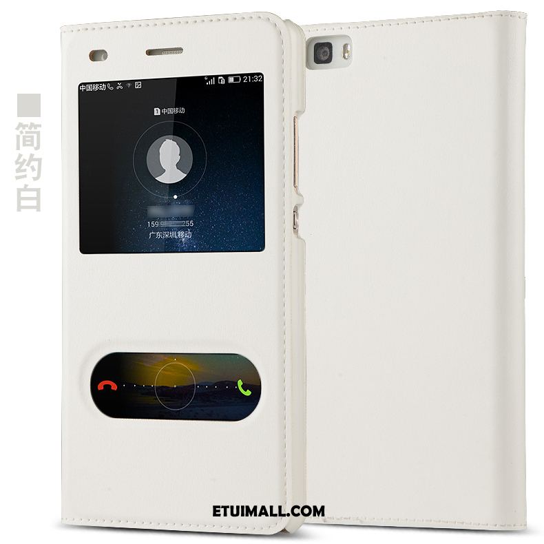 Etui Huawei P8 Lite Telefon Komórkowy Ochraniacz Różowe Spoczynek Skórzany Futerał Pokrowce Online