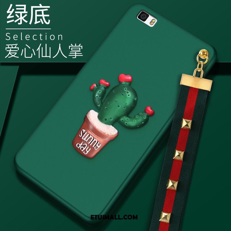 Etui Huawei P8 Nubuku Miękki Ochraniacz Telefon Komórkowy Czerwony Netto Obudowa Online