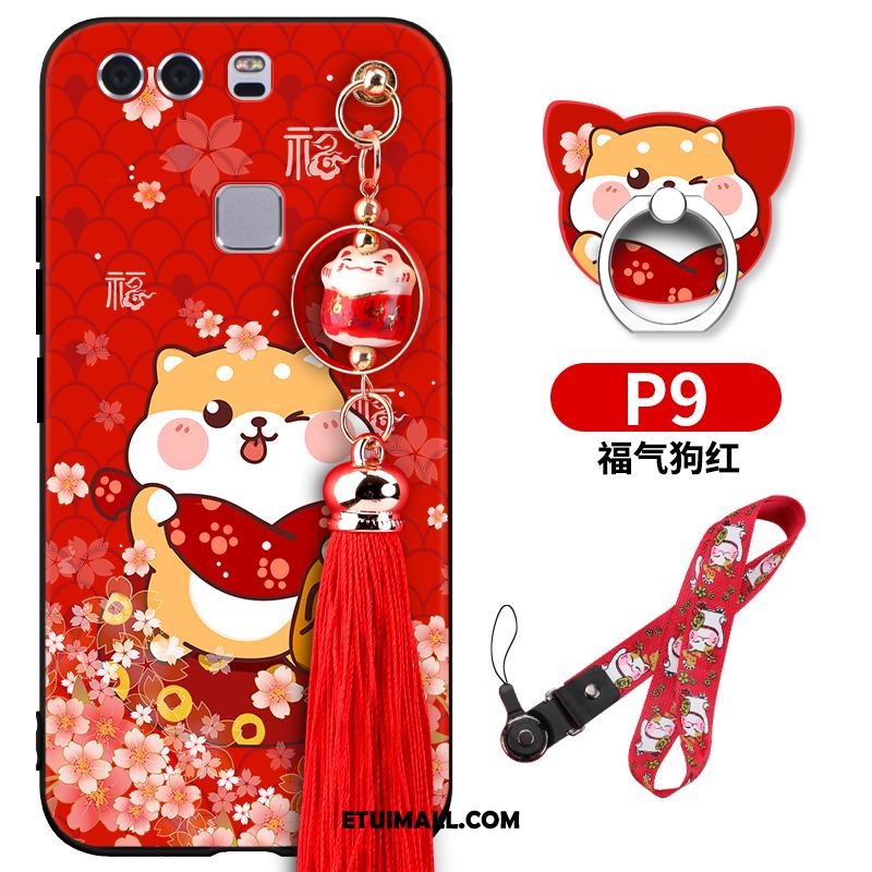 Etui Huawei P9 Kotek Modna Marka Bogactwo Czerwony Silikonowe Obudowa Kup