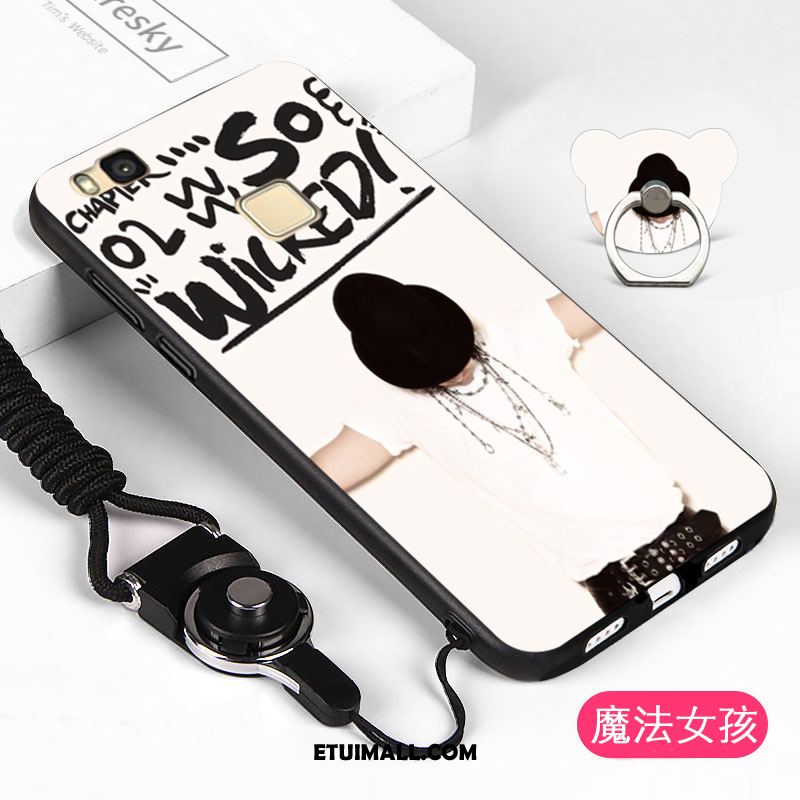 Etui Huawei P9 Lite Telefon Komórkowy Silikonowe Młodzież Anti-fall Czarny Obudowa Sklep