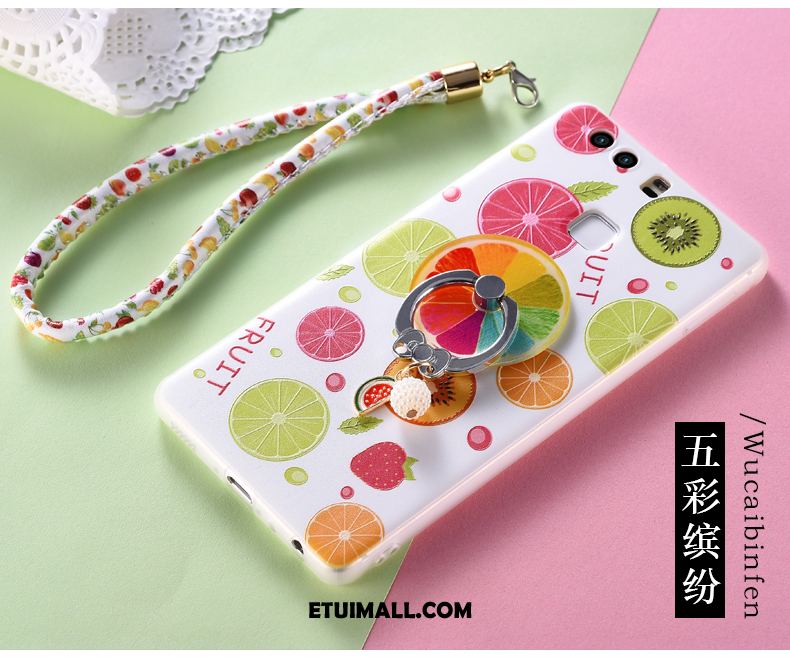 Etui Huawei P9 Ochraniacz Zielony Telefon Komórkowy Miękki Relief Obudowa Sklep
