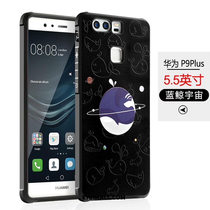 Etui Huawei P9 Plus Pu Osobowość Telefon Komórkowy Czarny Kreskówka Futerał Sklep