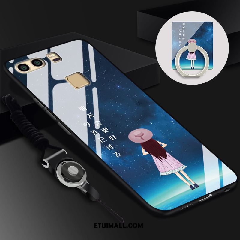 Etui Huawei P9 Plus Szkło Ring Telefon Komórkowy Ochraniacz Szkło Hartowane Pokrowce Tanie