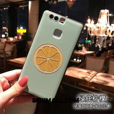 Etui Huawei P9 Telefon Komórkowy Żółty Miękki Relief Silikonowe Obudowa Sprzedam