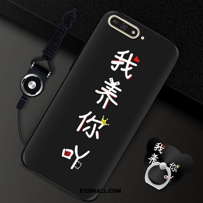 Etui Huawei Y6 2018 Kreatywne Telefon Komórkowy Tendencja Wisząca Szyja Miękki Obudowa Kup