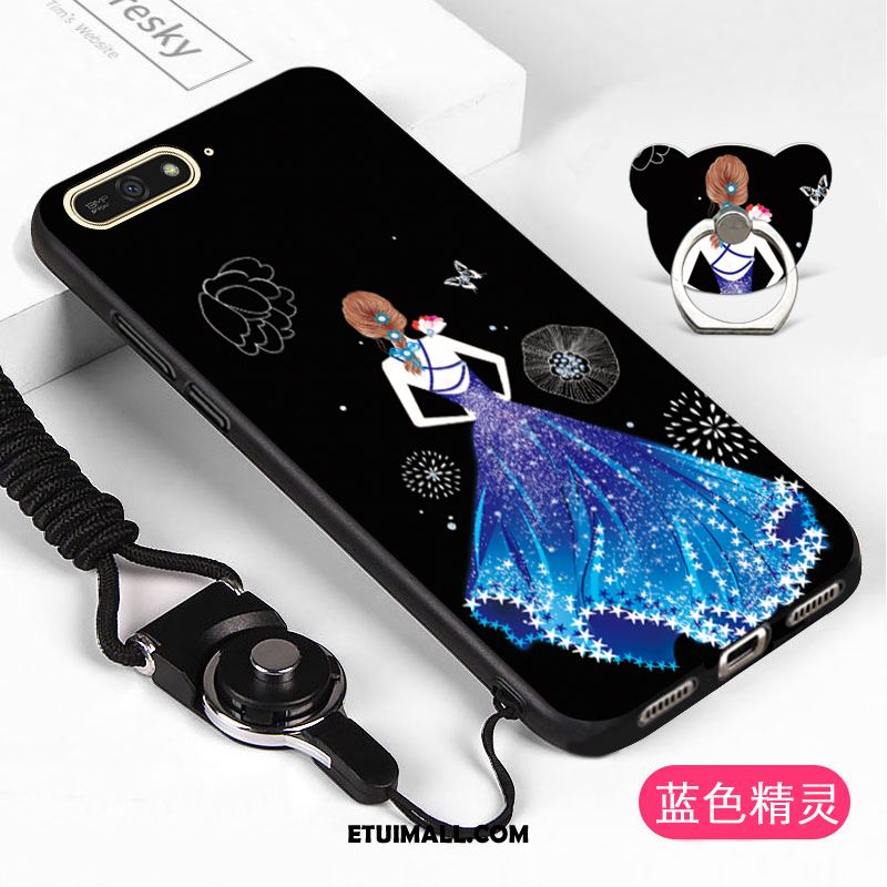 Etui Huawei Y6 2018 Ochraniacz Telefon Komórkowy Biały Miękki Obudowa Tanie