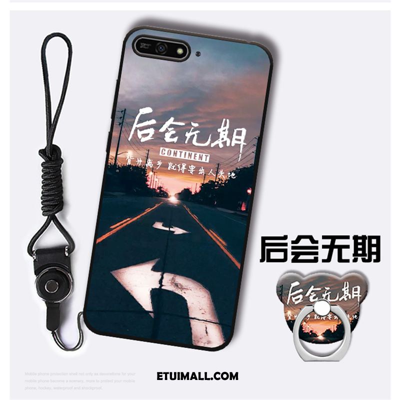 Etui Huawei Y6 2018 Telefon Komórkowy Czarny Miękki Tendencja Osobowość Futerał Oferta