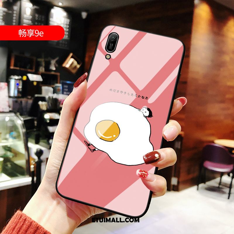 Etui Huawei Y6 2019 All Inclusive Telefon Komórkowy Piękny Czerwony Netto Anti-fall Obudowa Dyskont